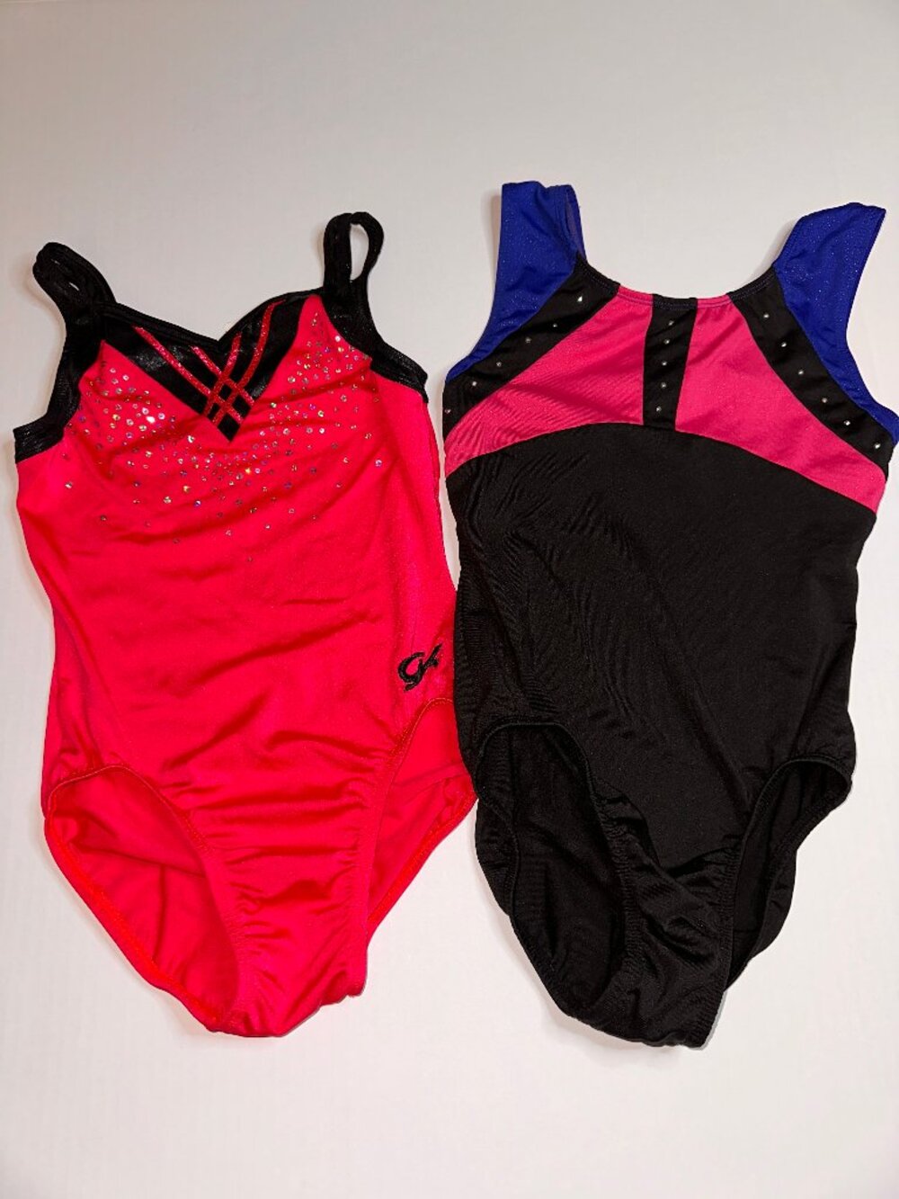 Lot of 2 Leotards GK Elite & Danskin LEOTARD Gymnastics AXS #741